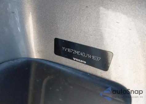 2013 Volvo C70 T5 z USA, uszkodzony, nr VIN YV1672MC4DJ141637